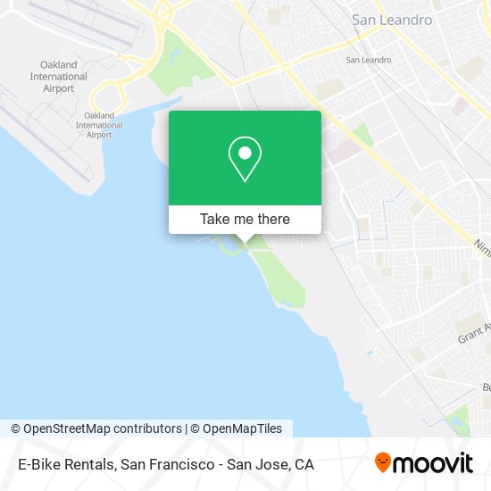 E-Bike Rentals map