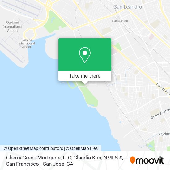 Cherry Creek Mortgage, LLC, Claudia Kim, NMLS # map