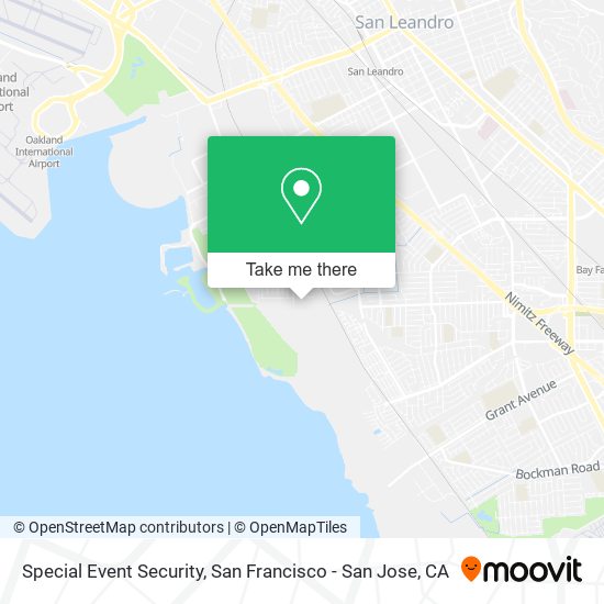 Special Event Security map