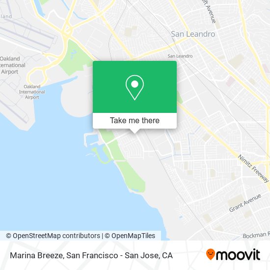 Marina Breeze map