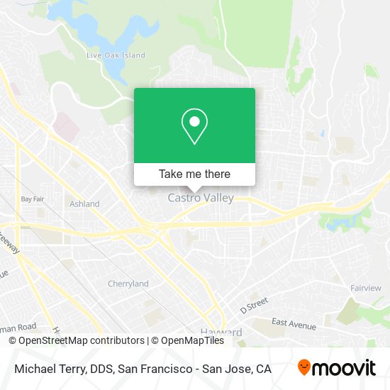 Michael Terry, DDS map