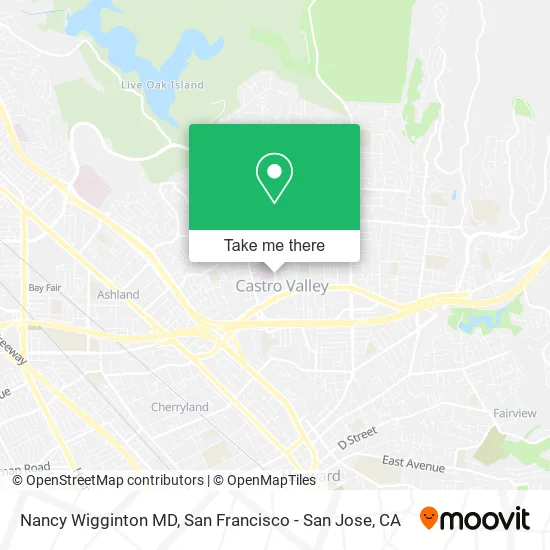 Mapa de Nancy Wigginton MD