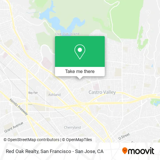 Mapa de Red Oak Realty