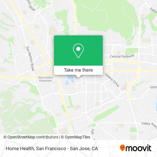 Home Health map