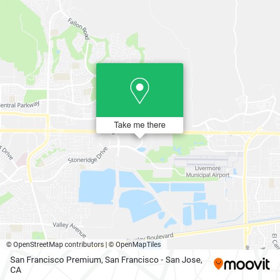 Mapa de San Francisco Premium