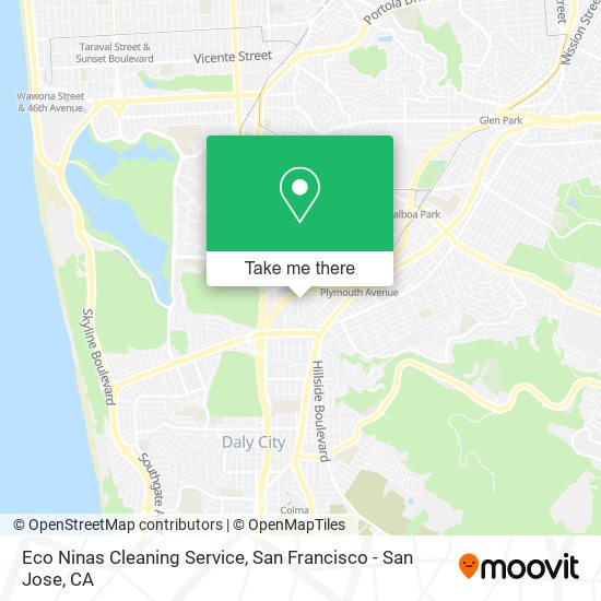 Eco Ninas Cleaning Service map
