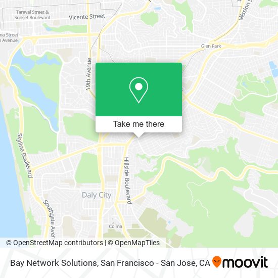 Mapa de Bay Network Solutions
