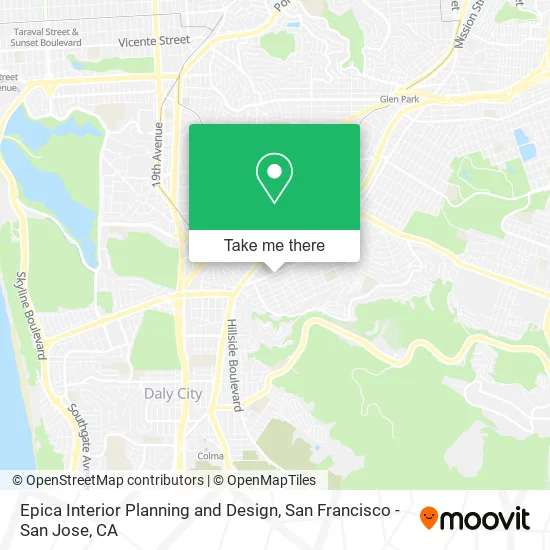Epica Interior Planning and Design map