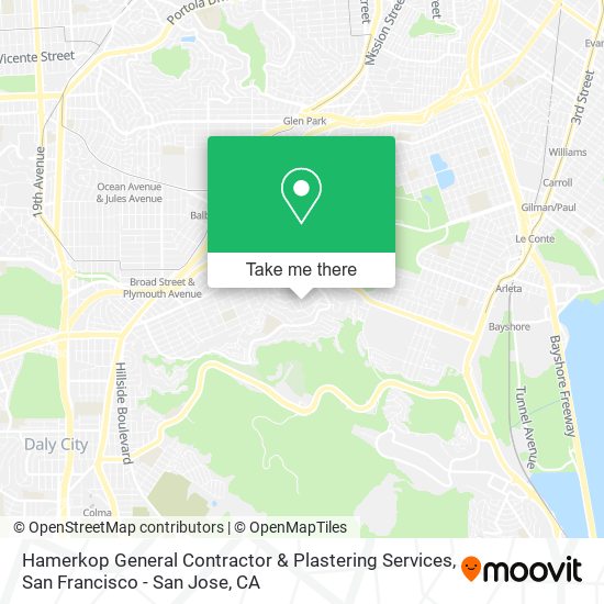 Hamerkop General Contractor & Plastering Services map