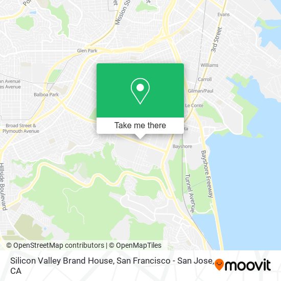 Mapa de Silicon Valley Brand House