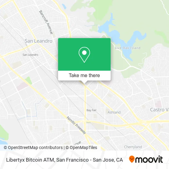 Libertyx Bitcoin ATM map