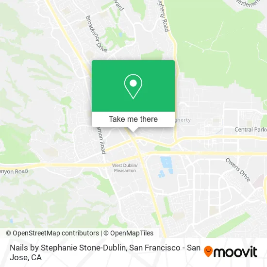 Mapa de Nails by Stephanie Stone-Dublin
