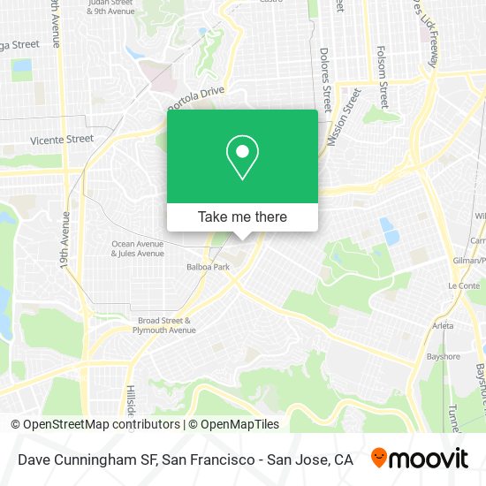 Dave Cunningham SF map