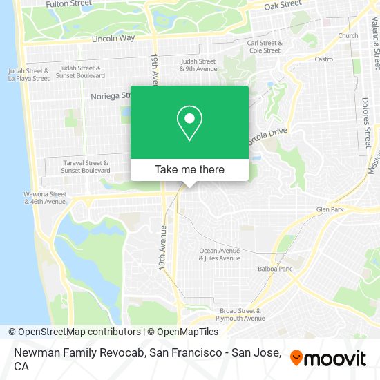 Mapa de Newman Family Revocab