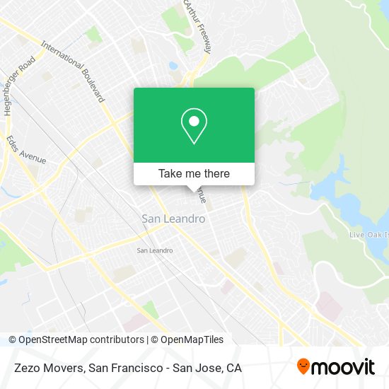 Zezo Movers map