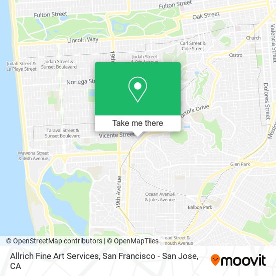 Mapa de Allrich Fine Art Services