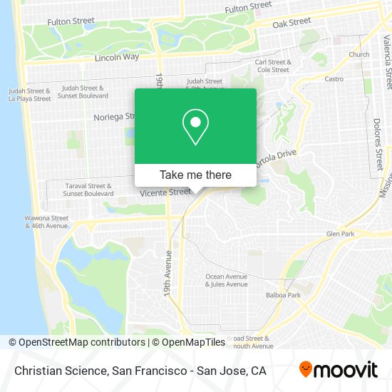 Christian Science map