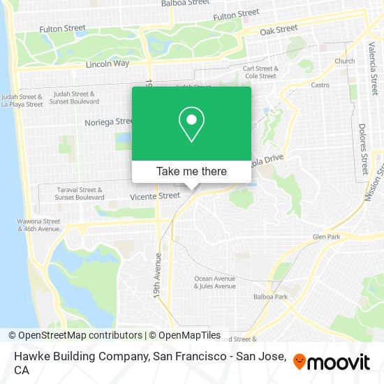 Hawke Building Company map