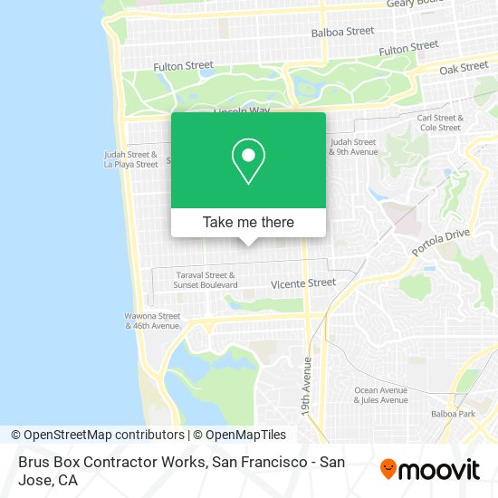 Mapa de Brus Box Contractor Works