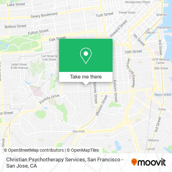 Mapa de Christian Psychotherapy Services