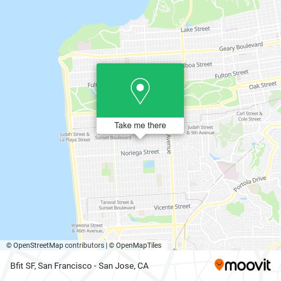 Bfit SF map