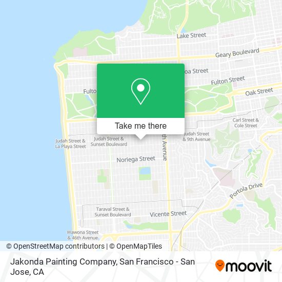 Mapa de Jakonda Painting Company