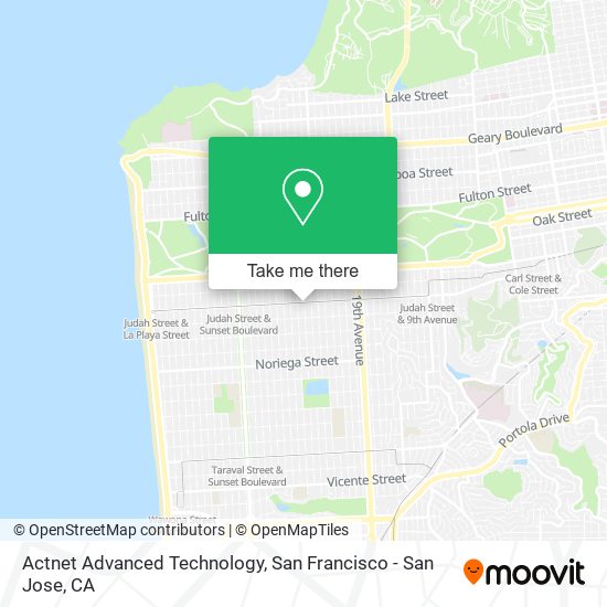 Actnet Advanced Technology map