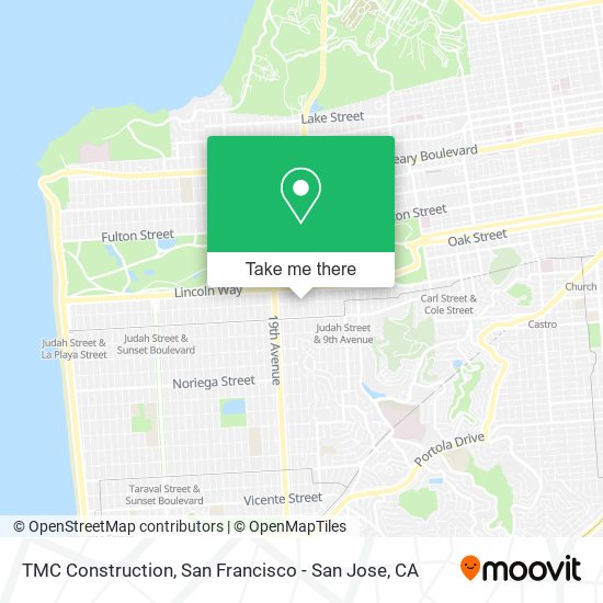 TMC Construction map