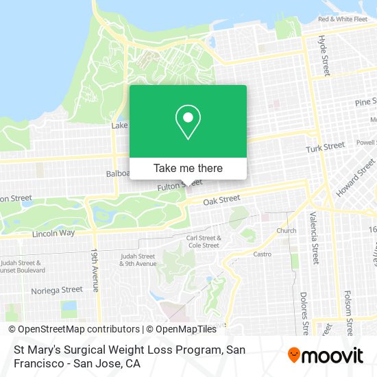 St Mary's Surgical Weight Loss Program map