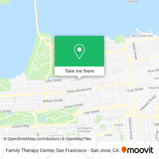 Family Therapy Center map