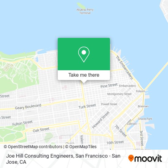 Joe Hill Consulting Engineers map