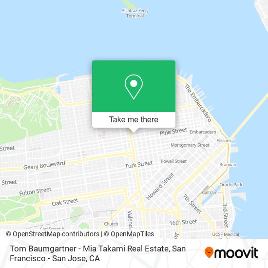 Mapa de Tom Baumgartner - Mia Takami Real Estate