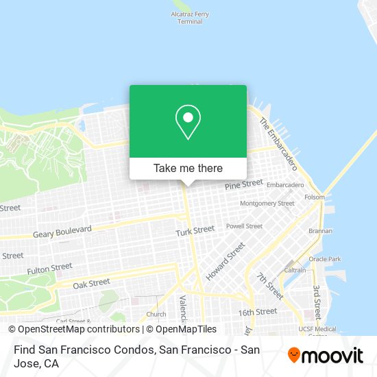 Mapa de Find San Francisco Condos