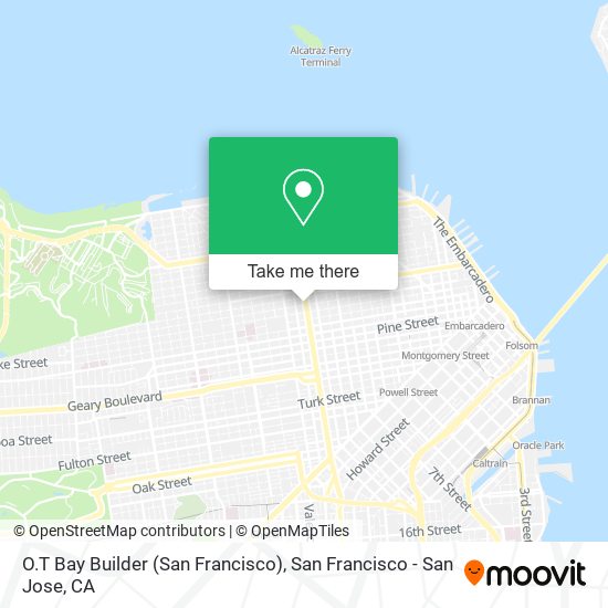 Mapa de O.T Bay Builder (San Francisco)