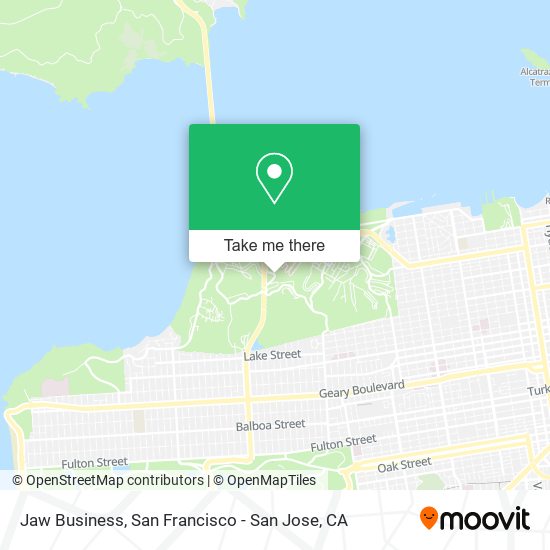 Jaw Business map