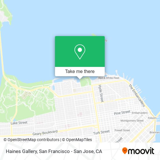 Haines Gallery map