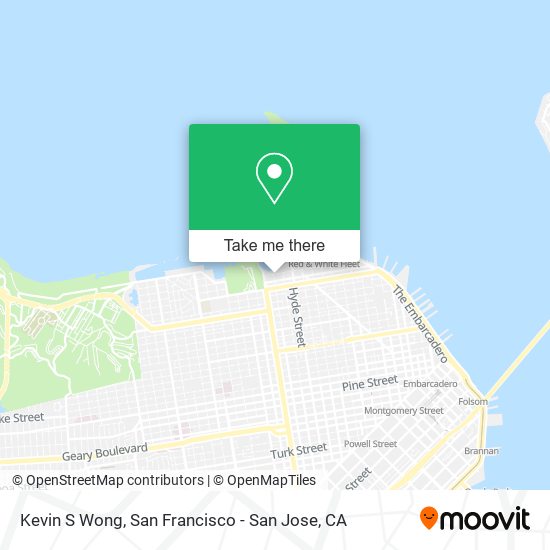 Kevin S Wong map