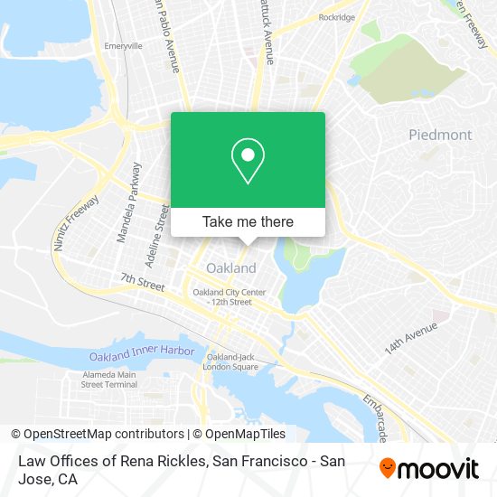 Law Offices of Rena Rickles map