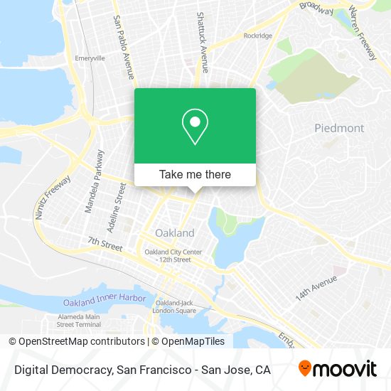 Mapa de Digital Democracy