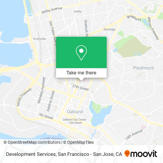 Development Services map