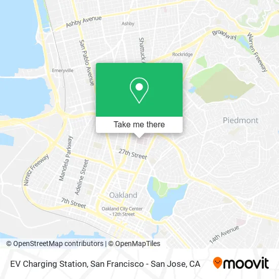 EV Charging Station map