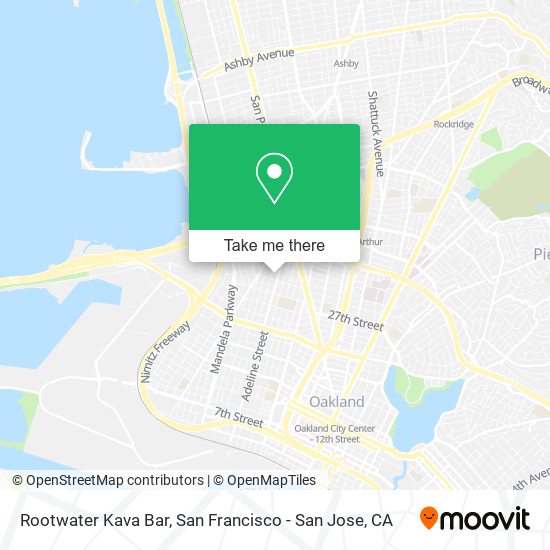 Rootwater Kava Bar map