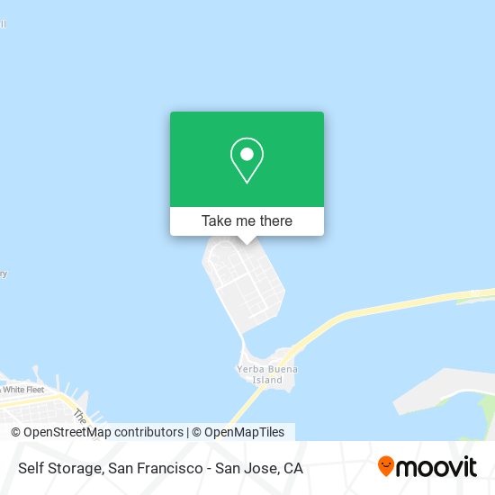 Self Storage map