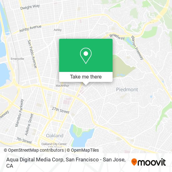 Aqua Digital Media Corp map