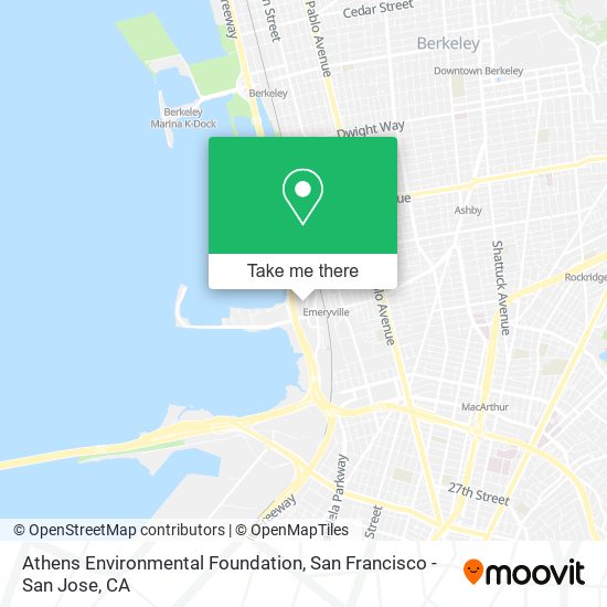 Mapa de Athens Environmental Foundation