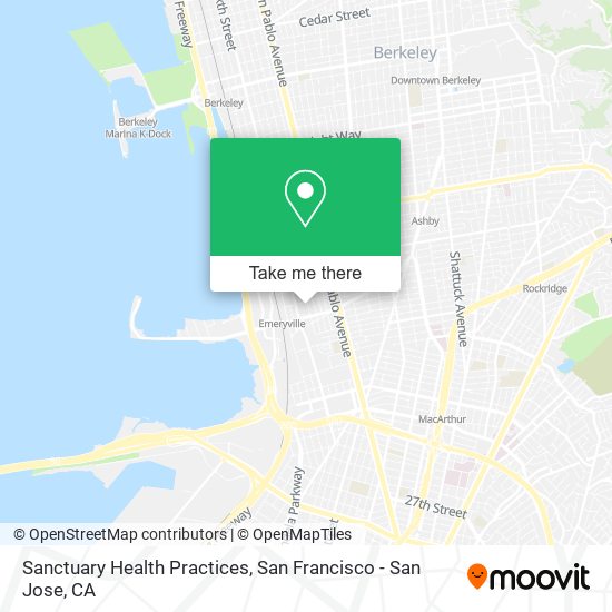 Sanctuary Health Practices map