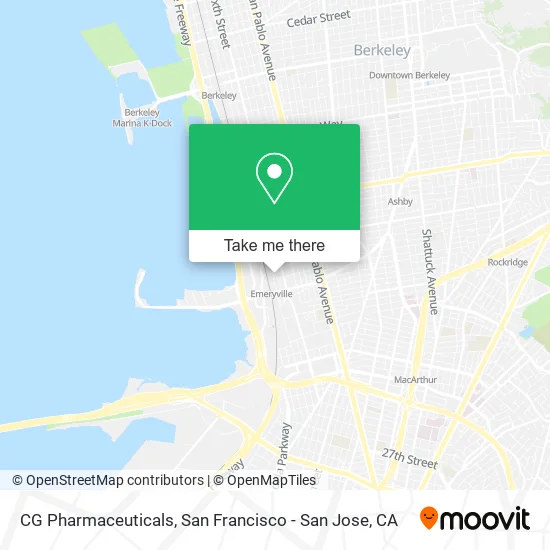 CG Pharmaceuticals map