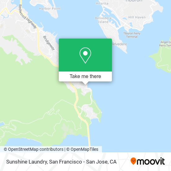 Sunshine Laundry map