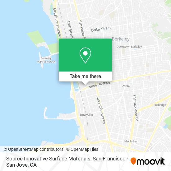 Source Innovative Surface Materials map