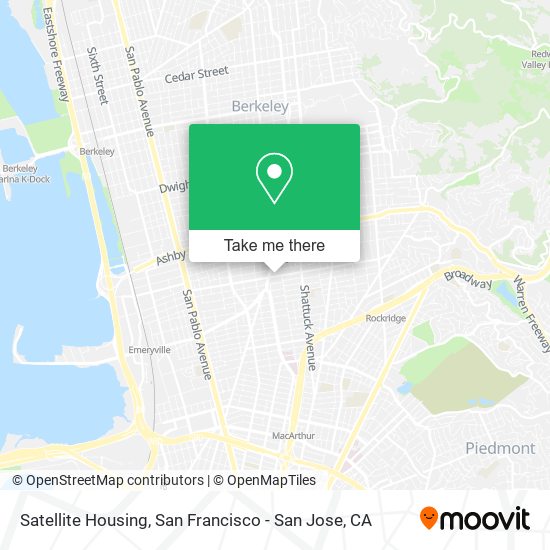 Satellite Housing map